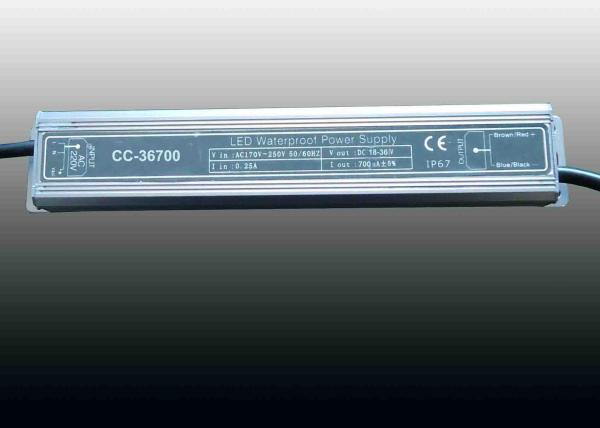 Cheap Dimmable LED Driver , Constant Current LED Power Supply 36V 700mA for sale
