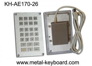 Best USB or PS/2 Interface Industrial Metal Keypad , 26 Keys Numeric Keypad wholesale