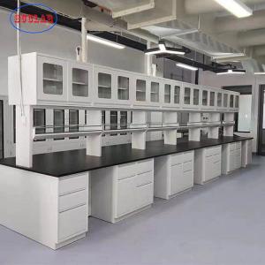 Best Promotion Full Steel Material Good Corrosion Resistance Laboratory Workbench with Drawers and Doors wholesale