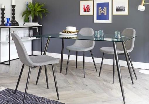 Cheap high quality dining room table new transfer metal table xydt-311  2020 hot-sale dining toom set for sale