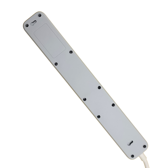 6 outlet Germany Type Extension Socket With On/Off Switch