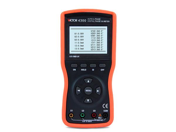 Cheap Multi Functional DC9V Digital Phase Meter Electric Power Detector for sale