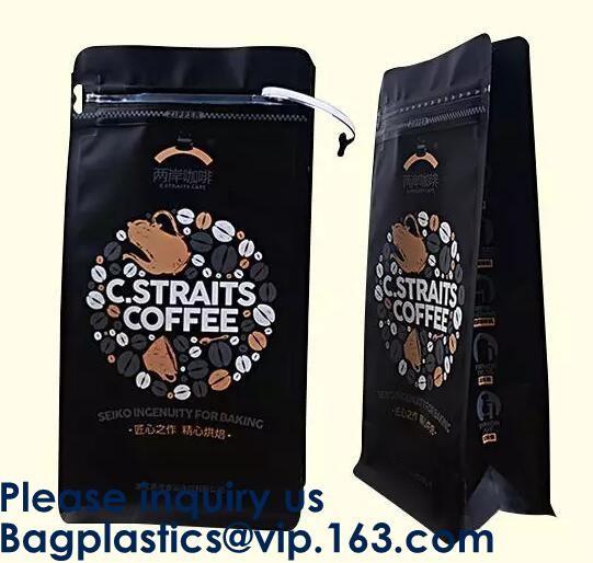 Cheap Kraft Stand Up Pouches Clear Stand Up Pouches Jute Look Stand Up Pouches Striped Stand Up Pouch with Rectangular Window for sale
