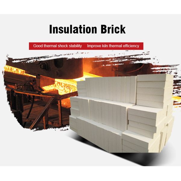 JM 26 Low Density 0.5-1.3g/Cm3 Mullite Insulation Brick Lightweight For Ceramic Roller Kiln