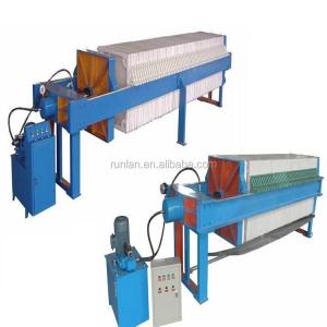 China Felt Filter Cloth Filter Press Machine for Filtration at 0.6Mpa Filtration Pressure on sale