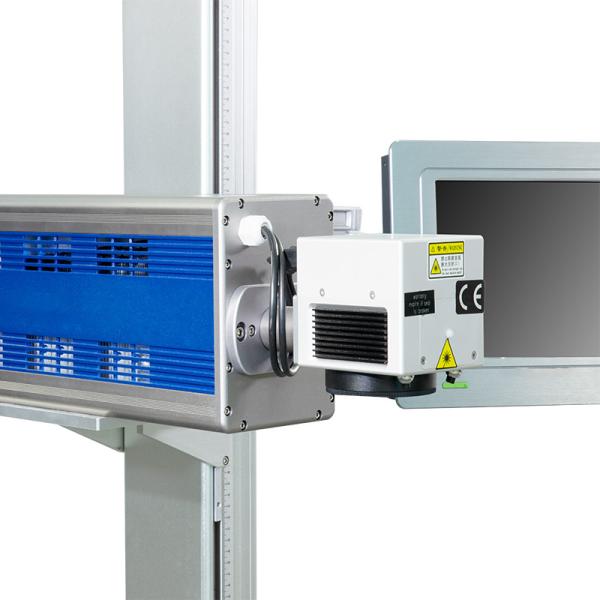 Cheap EZCAD UV Flying Laser Marking Machine Date Bar Code Qr Code Engraving Machine for sale