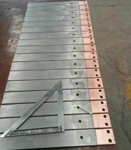 China Superconductor Square Titanium Clad Copper Bar OEM Gr2 Material For Anode Hanging on sale