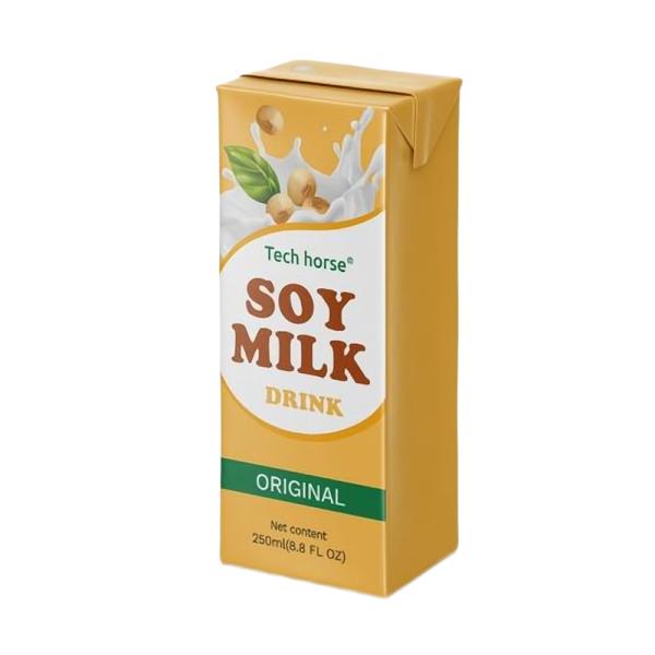 Cheap Original Flavor Tech Horse Soft Drink Bottling OEM ODM Ready To Drink for 250ml Soy Milk Drink for sale