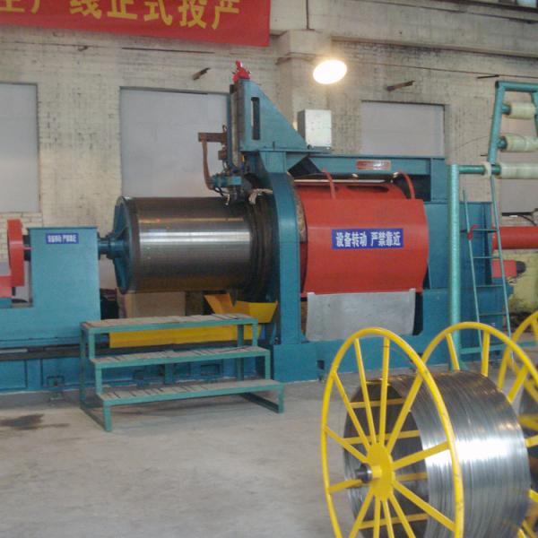 Cheap Two Axle CNC Control Wire Mesh Making Machine 2500MM Width Maked Johnson Well Screen for sale