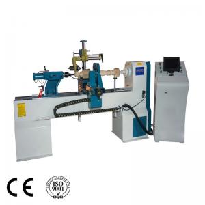 Best L2500mm Automatic Wood Lathe Machine , Dia400mm Cnc Profile Cutting Machine wholesale
