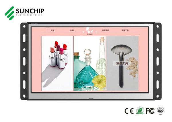 Cheap WIFI LAN Interactive Digital Signage Android Network Open Frame LCD Advertising Display for sale