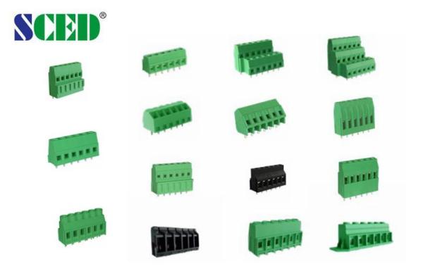 Cheap Through Hole PCB Terminal Block 2-36 Contacts for Surface Mount for sale
