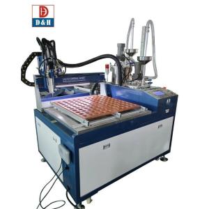 Two Components Glue Dispensing And Potting Machine For Electronic Sensors PCBA Capacitance Relay