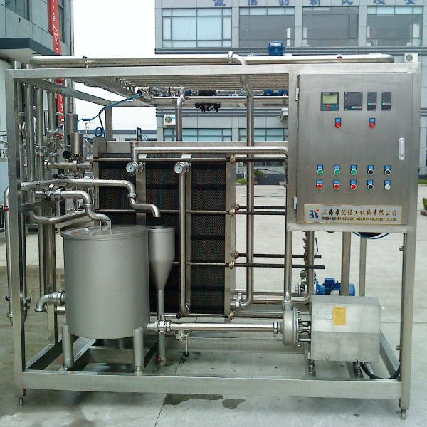 Cheap 220V / 380V 1000LPH Milk Pasteurization Machine 6KW With High Performance for sale