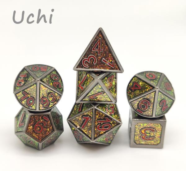 Cheap OEM Sharp Edged Large Dice Set , Multipurpose Custom Polyhedral Dice for sale