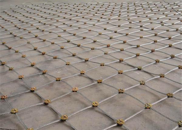 Cheap Slope Security Wire Mesh Flexible Metal Mesh Net Protection System for sale