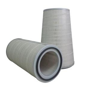 Best Conical Gas Turbine Air Inlet Filters , Galvanized End Cap Composite Air Filter wholesale