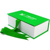China Wedding Foldable Rigid Cardboard Gift Boxes With Lid Custom Printed for sale