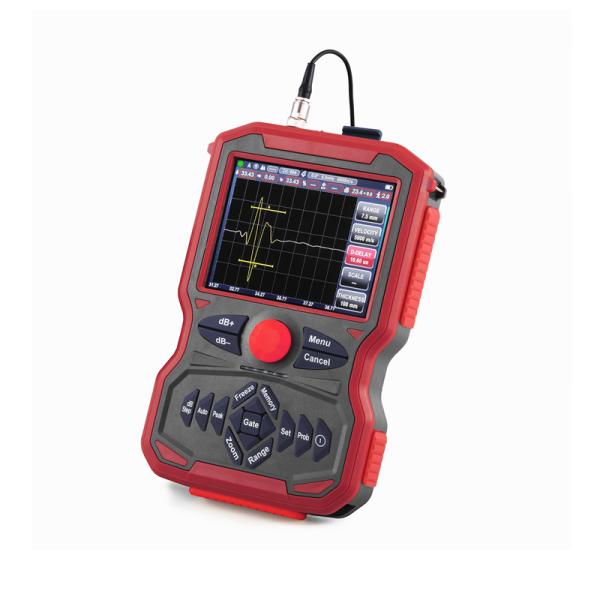 Cheap Ultrasonic Flaw Detector Of Automatically Formed Test Reports And With DAC/ TCG /DGS / AVG, Color B-Scan Functions for sale