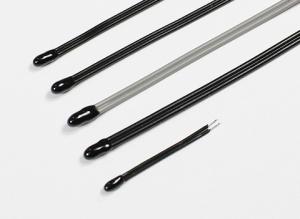 China Flat High Temperature 10K NTC Temperature Sensor For Industrial 103F34-50W on sale