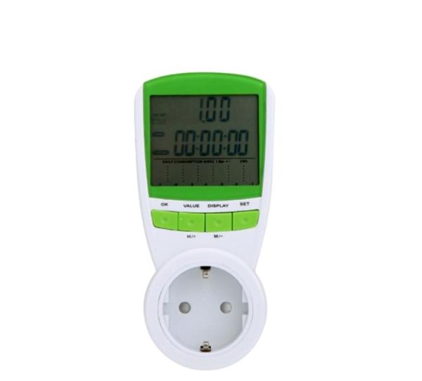 Cheap LCD Digital Energy Meter Power Metering Voltage Watt Meter EU type for sale