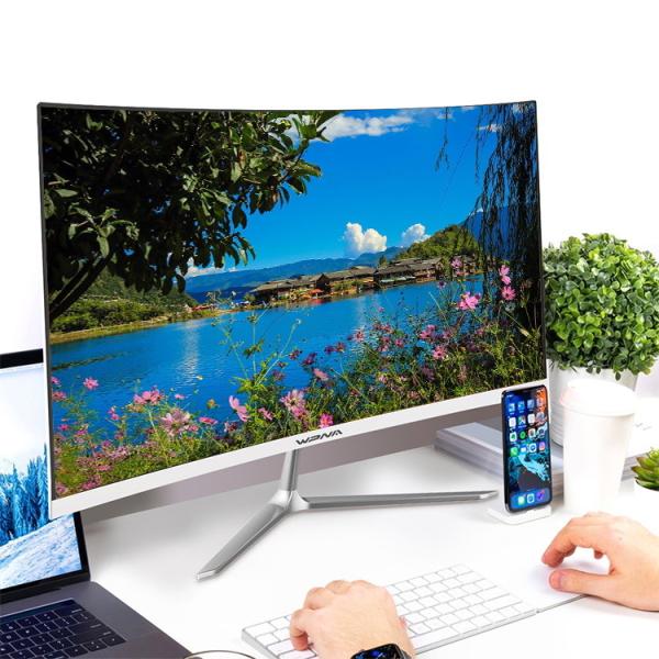 Cheap 23.6inch Curved Screen Gaming Laptop with Windows 10 Operating System and Core Graphics for sale