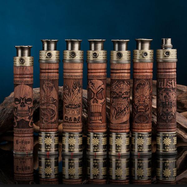 Cheap where to buy e cigarette Variable Voltage e fire wood kit mod for sale