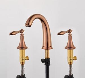 Best Under Counter ODM Double Handle Wash Basin Mixer wholesale