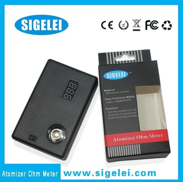 Cheap ecig ohm meter Electronic Cigarette,cartomizer and atomizer ohm meter for sale
