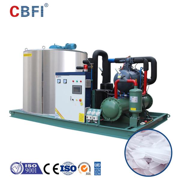 Cheap 15 Tons Per Day Flake Ice Machine For Cooling Keep Fresh for sale