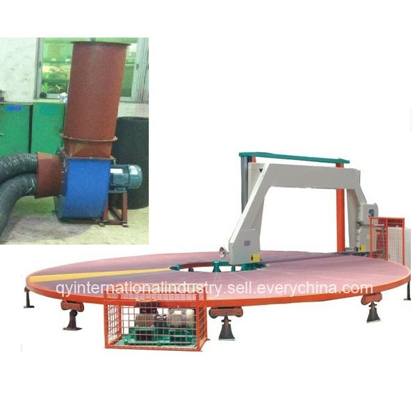 Cheap QYYP-73 hot sale Carrousel Splitting Polystyrene PU Sponge Foam Block Cutting Machine for sale