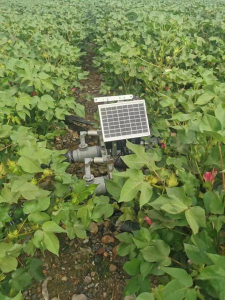 4 Station Valve Controller Solar Panel Power To Control DC Latching Automaticall