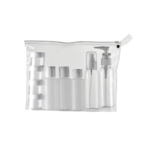Convenient Travel Size Empty Jar Set for Skin Care PET Material Custom Color Bottles