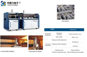 China Single Track Dual Pots Selective Soldering Machine PCB Size 610 X 610mm on sale