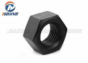 China Carbon Steel 8.8 Grade M8 M10 M12 M16 Diameter Black ASTM A563 Hex Head Nuts on sale