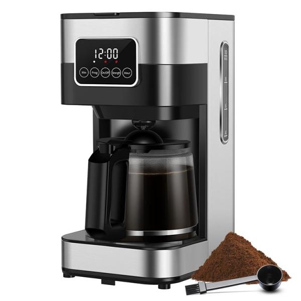 Cheap 1.5L Auto Shutoff Large Drip Coffee Maker Programmable Household for sale