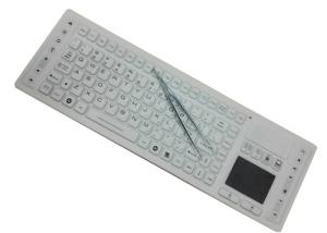 China Touchpad 2.4Ghz Industrial Wireless Keyboard Non Foldable Heavy Duty Use on sale