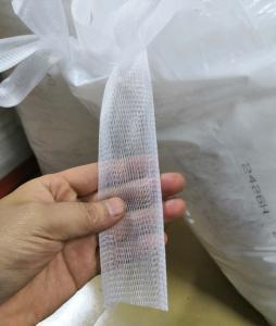 China Transparent PE Mesh Protective Netting Sleeve 4CM 90 Mesh Reusable For Filter on sale