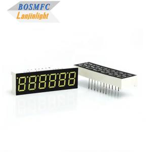 Best 0.36 Inch 7 Segment LED Display 6 Digits Multi Function 20mA wholesale