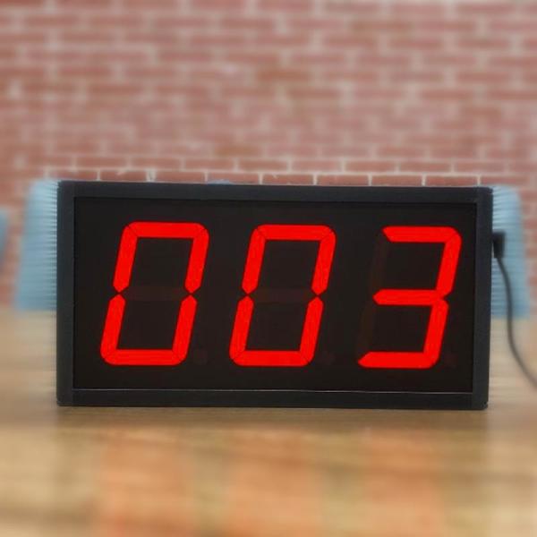 Cheap IR Remote Control 3 Digit Led Number Display 4 Inch Lcd Screen for sale