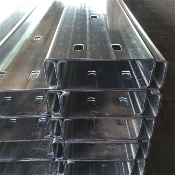 Cheap High Rigidity Rolled Steel Channel Section , Structural Steel C Channel  Profiles for sale