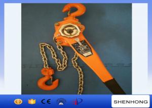 Best 3 Ton Lever Chain Hoist 1.5M Lift , Construction Tightening Lever Chain Block wholesale