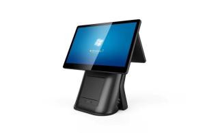 High Performance Touch Screen POS Terminal Concealed Cable Routing Anti Static