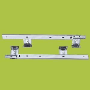 Color Zinc plated single extension slides 18 inch keyboard drawer slide