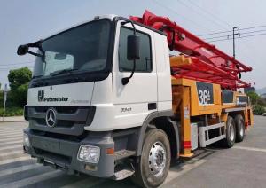 China Truck Mounted Concrete Pump Zoomlion 49m Benz Used Concrete Pump Truck on sale