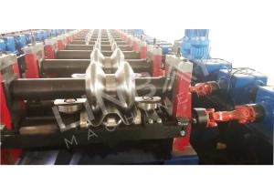 China Gearbox Drive Highway Guardrail Roll Forming Machine on sale