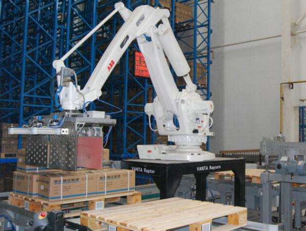 Cheap Hight Efficiency Large Cartons Robot Palletising Touch Screen Controller for sale