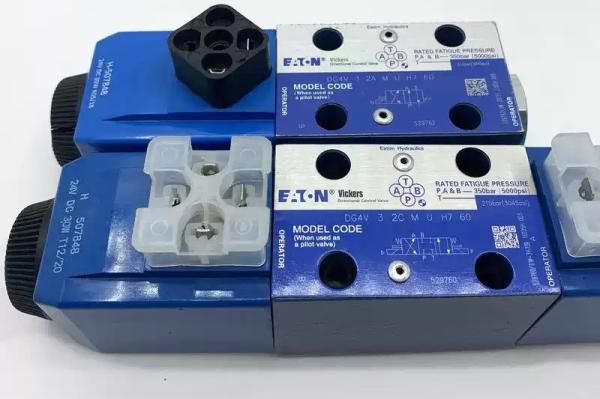 Cheap EATON VICKERS Hydraulic Solenoid Operated Directional Valve DG4-3V-60  ISO4401 for sale