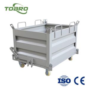 Best OEM Industrial Trash Bin Container Open Top Bottom Drop Bot Dumping wholesale