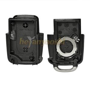 Best Vw 2 Buttons Smart Key Shell with Emergency Key Insert wholesale